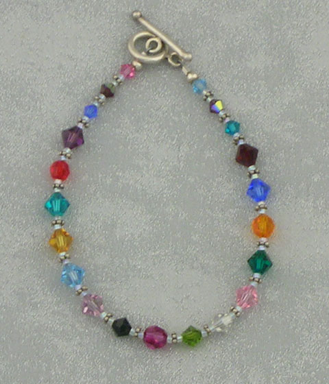 Multi-Color Swarovski Bracelet